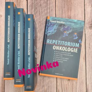 K velké Klinické onkologii přibylo v menším formátu Repetitorium onkologie. 📚 #knihy #knihymaxdorf #knizninovinky...