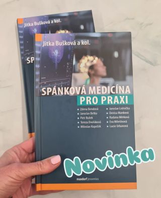 Zdravý spánek je základ, tak pro vás máme naši další novinku Spánková medicína pro praxi.📚 ✔️ www.eshop.maxdorf.cz #knihy...